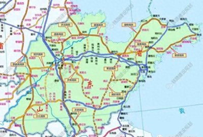 ​山东省高速铁路建设规划全图（最新）