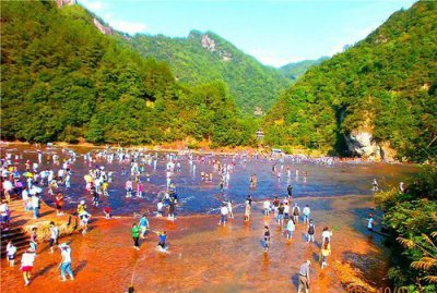 ​白水洋在哪里,白水洋旅游景点图片