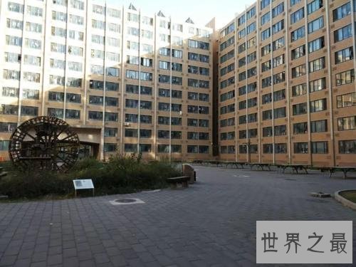 亚洲最大宿舍楼，这个女生宿舍占了整个大学的2/3！