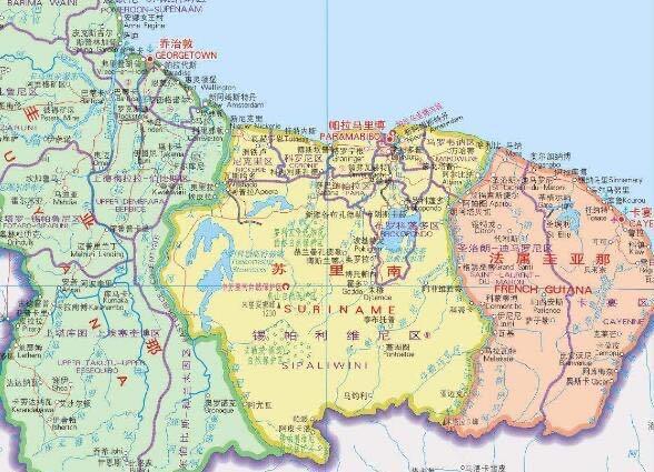 旅游苏里南是现在的哪个国家（苏里南属于哪个洲的国家）  1