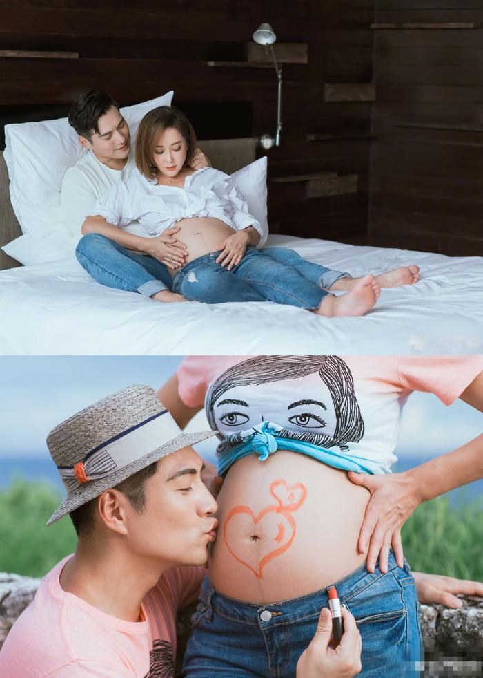 严屹宽晒杜若溪孕肚照，脸色蜡黄水肿严重，网友：是真爱无疑了！