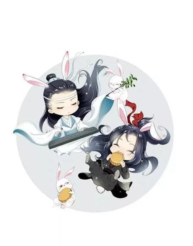 《魔道祖师》的忘羡情侣手机壁纸送上，喜欢就点赞收图呗！