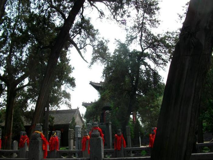 河南十大古镇之洛阳关林镇 相传为关羽首级埋葬地