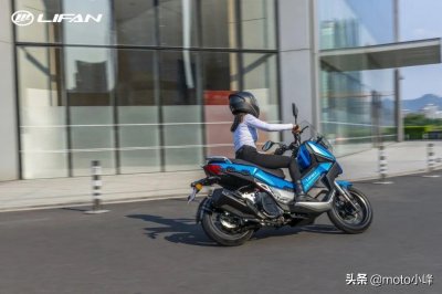 ​力帆KPV150，售价12980元起 一款能越野的踏板车？