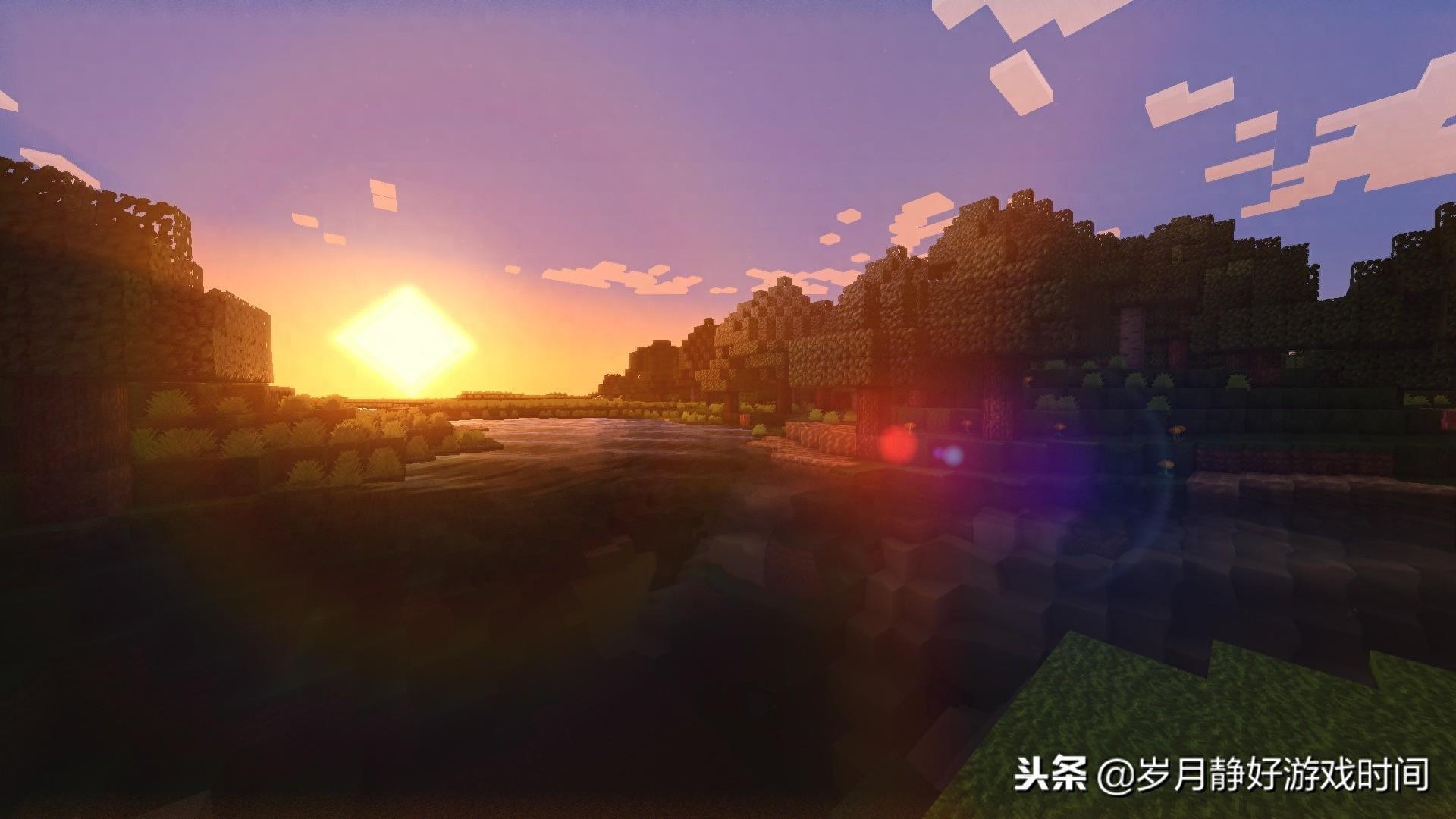 我的世界：高清壁纸分享！那些美如画的精美城市！