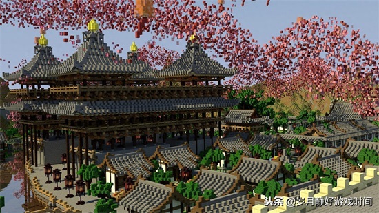 我的世界：高清壁纸分享！那些美如画的精美城市！