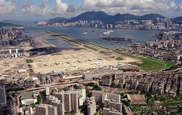 世界十大危险机场之称的香港启德机场