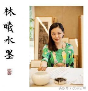 ​美女才女书画家林曦作品欣赏：书画工整清新秀丽，但不如徐静蕾！