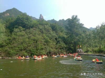 ​密云雾灵西峰，中国首家高山滑水，野外烧烤，飞瀑流泉，风景如画