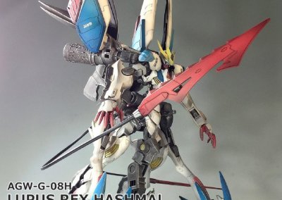 ​巴巴托斯高达模型最终形态“狼王·沉默天使”