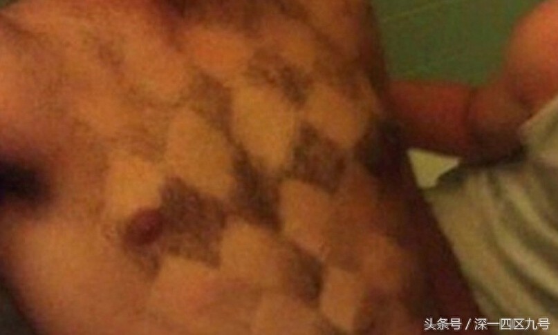 难以理解的胸毛艺术！