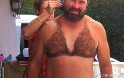 ​难以理解的胸毛艺术！