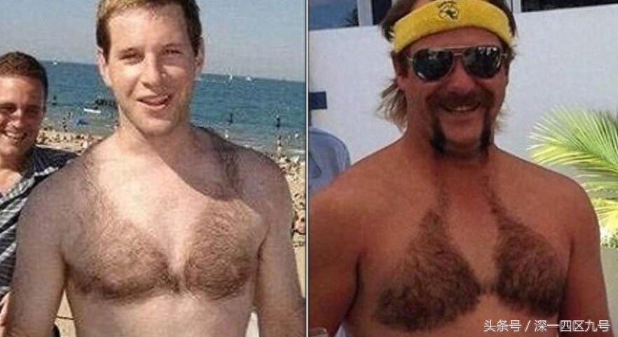 难以理解的胸毛艺术！