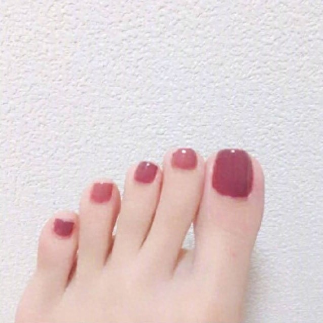 37款清新好看的夏日脚部美甲，精致一夏