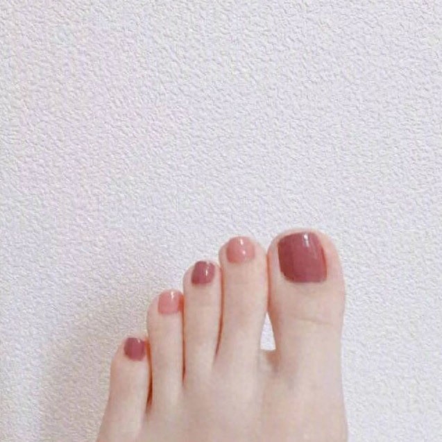 37款清新好看的夏日脚部美甲，精致一夏