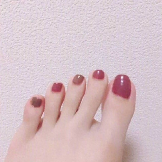 37款清新好看的夏日脚部美甲，精致一夏