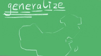 ​generalize/generalise什么意思