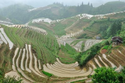 ​桂林龙脊梯田