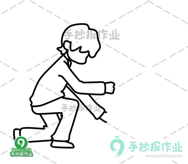 简笔画植树节素材（312植树节简笔画合集）(4)