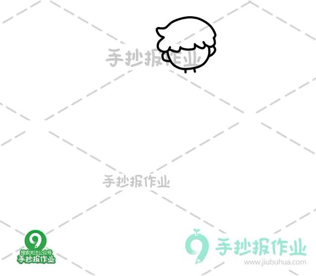 简笔画植树节素材（312植树节简笔画合集）(9)