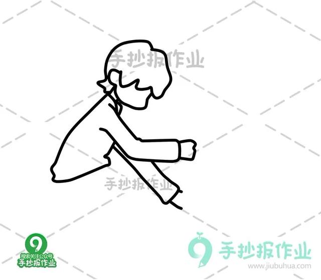 简笔画植树节素材（312植树节简笔画合集）(3)