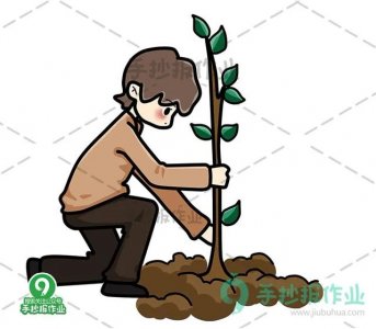 ​简笔画植树节素材（312植树节简笔画合集）