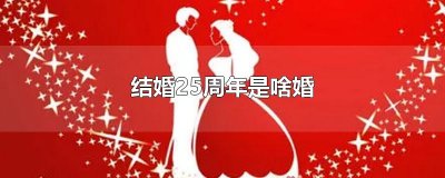 ​结婚25周年是啥婚