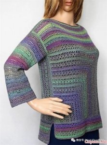 ​「钩编图解」15个钩针编织图案，织服饰好用