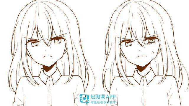 手把手教你画动漫人物的步骤图（漫画人物表情怎么画）(9)