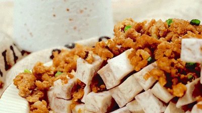 ​壹粉食堂|家庭自制香菇肉末蒸荔浦芋头，软糯香甜超级下饭！