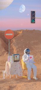 ​第 10 期手机壁纸 | 孤独的外星人手机壁纸！