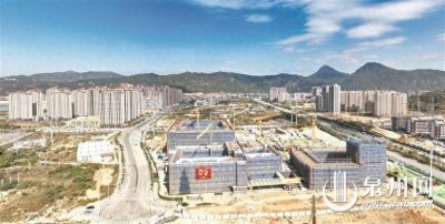 ​培元中学北峰校区主体结构封顶