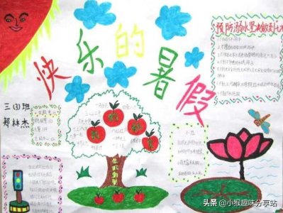 ​最新的暑假手抄报大全，简单好画，创意满满，学生必看