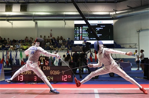 击剑——女子花剑个人赛赛况